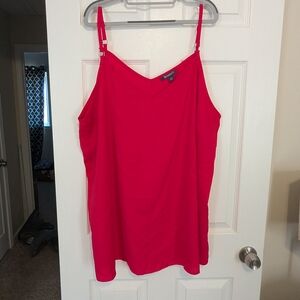 Roaman's Bold Red Camisole Top